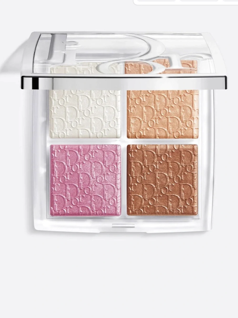 Dior Backstage Glow Maximzer Palette  — Pink, Champagne, White & Bronze Makeup